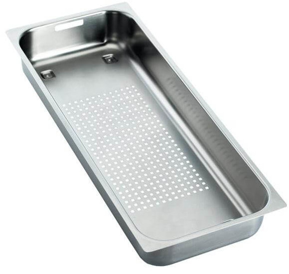 Franke nerūdijančio plieno nuvarvėjimo indas plautuvėms, 160x405 mm