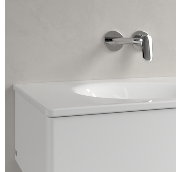 Villeroy & Boch Antao pakabinamas/montuojamas ant baldų praustuvas 80 cm, be skylės maišytuvui, pasirenkama spalva