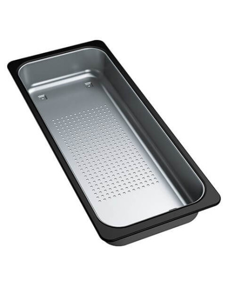 Franke nerūdijančio plieno nuvarvėjimo indas su plastikiniu rėmu 181x431 cm