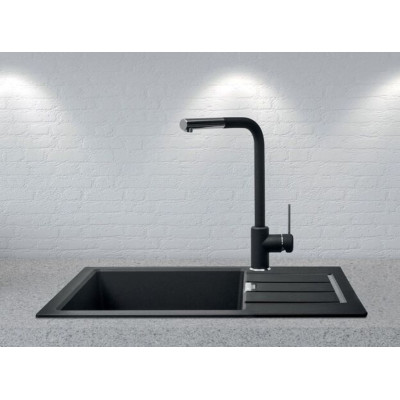 Franke S2D 611-62 tectonite plautuvė, užkemšamas ventilis, pasirenkama spalva