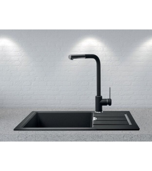 Franke S2D 611-62 tectonite plautuvė, užkemšamas ventilis, pasirenkama spalva