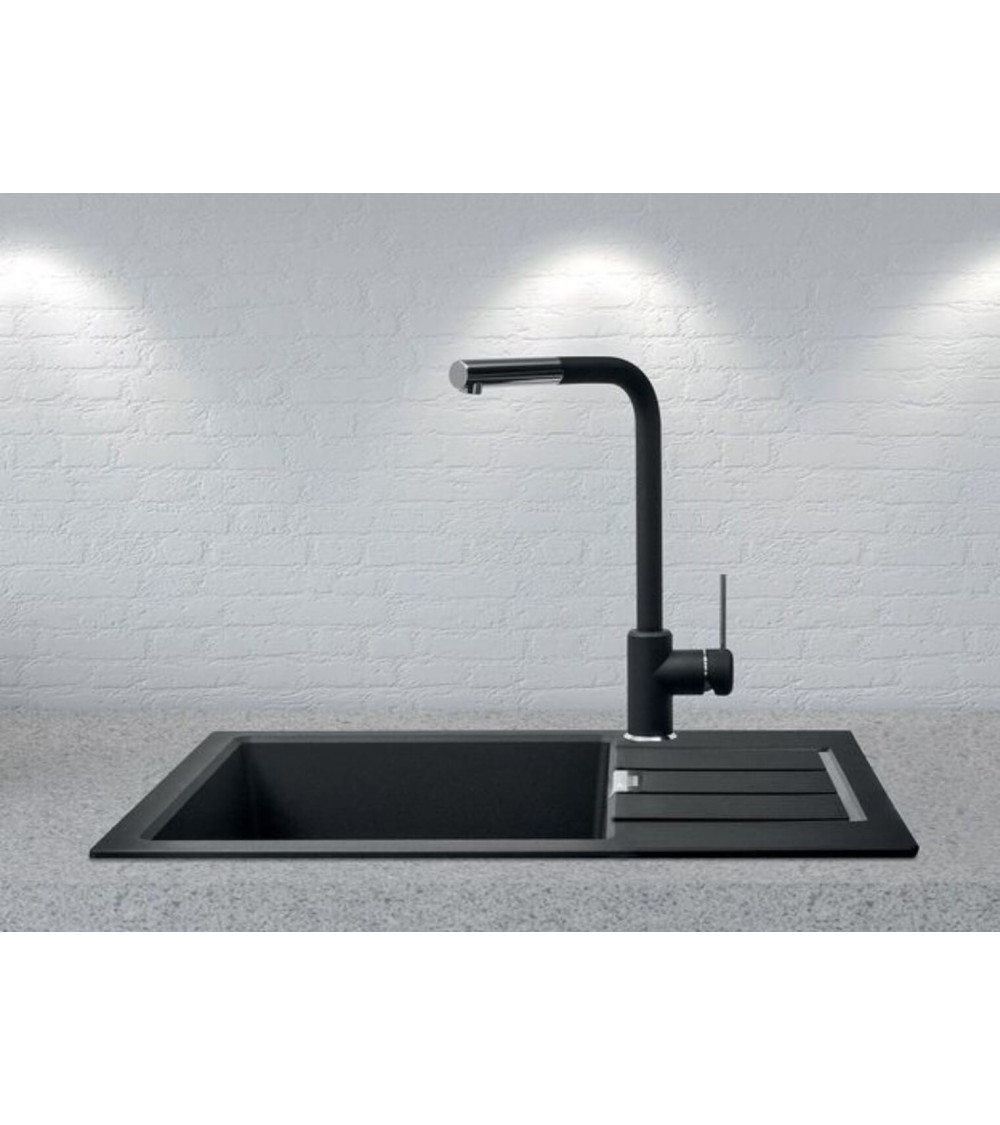 Franke S2D 611-62 tectonite plautuvė, užkemšamas ventilis, pasirenkama spalva