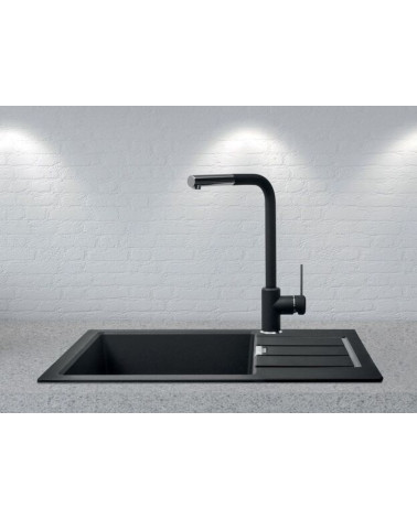 Franke S2D 611-62 tectonite plautuvė, užkemšamas ventilis, pasirenkama spalva