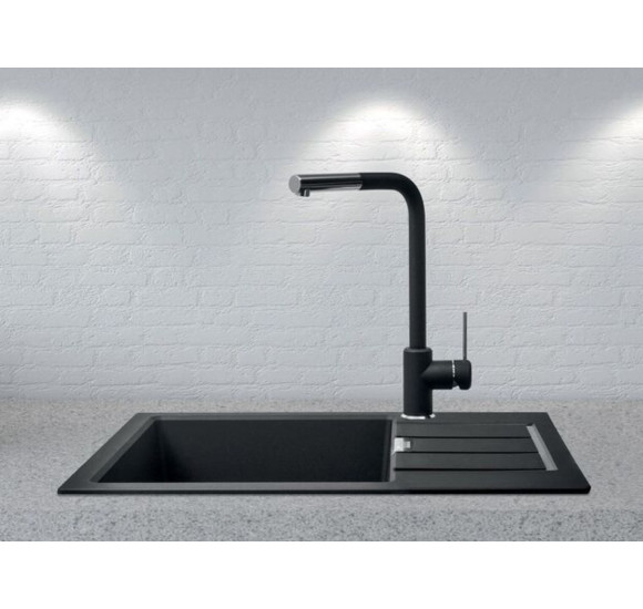 Franke S2D 611-62 tectonite plautuvė, užkemšamas ventilis, pasirenkama spalva