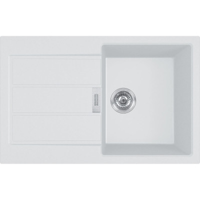 Franke S2D 611-78 tectonite plautuvė su užkemšamu ventiliu, pasirenkama spalva