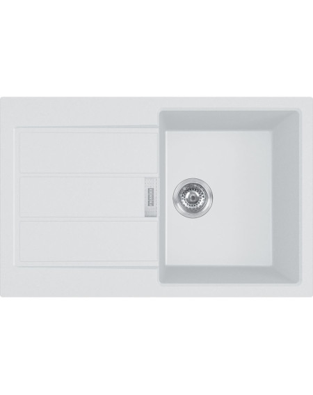 Franke S2D 611-78 tectonite plautuvė su užkemšamu ventiliu, pasirenkama spalva