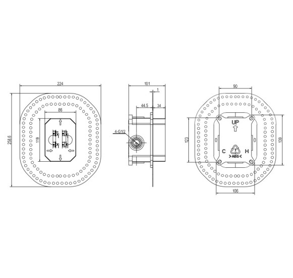 Villeroy & Boch potinkinė dėžutė Vi-Box