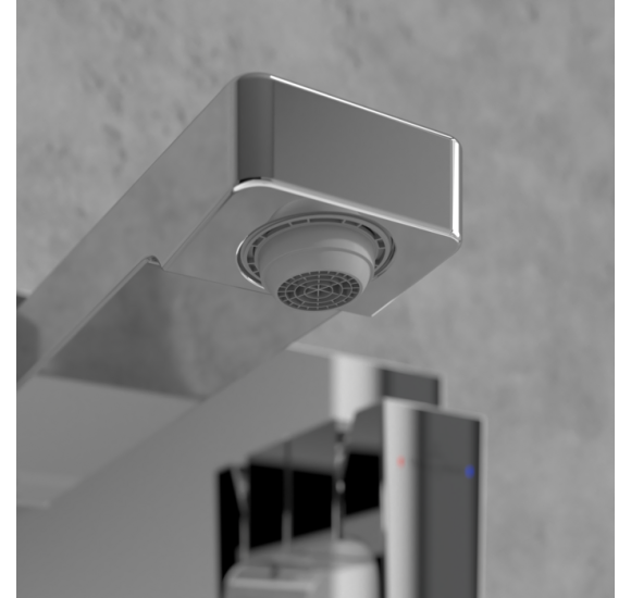 Villeroy & Boch Architectura Square potinkinis praustuvo maišytuvas su snapu, pasirenkama spalva