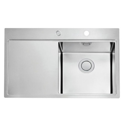 ALVEUS Pure Up 40 nerūdijančio plieno plautuvė (dešinė)