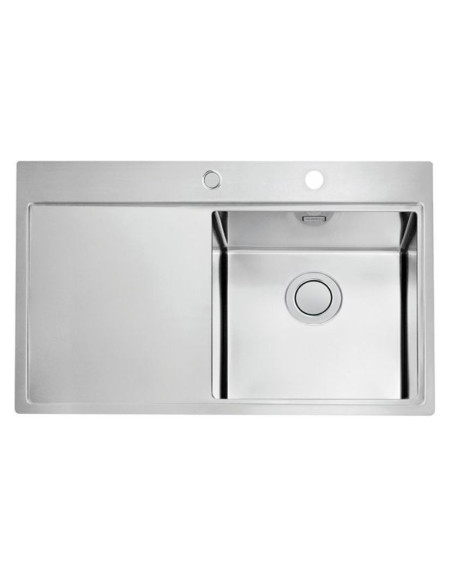 ALVEUS Pure Up 40 nerūdijančio plieno plautuvė (dešinė)