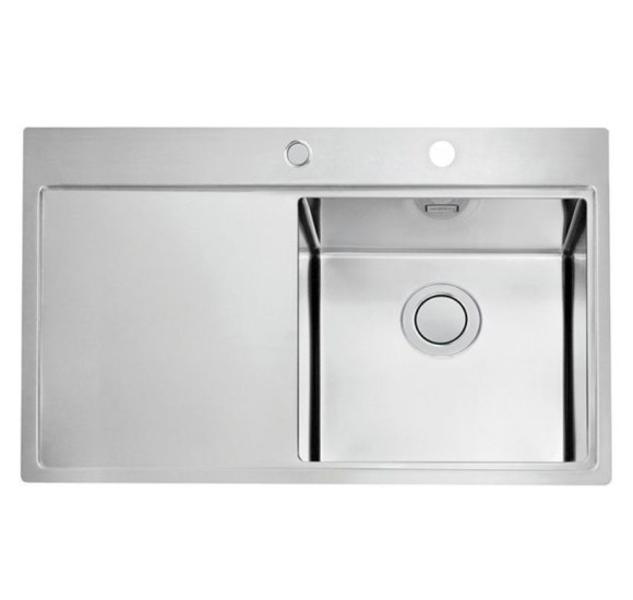 ALVEUS Pure Up 40 nerūdijančio plieno plautuvė (dešinė)