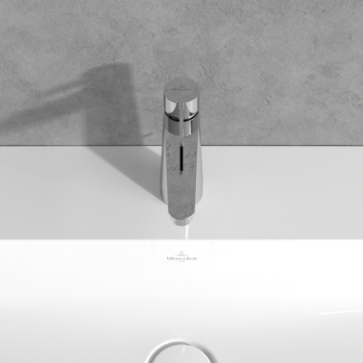 Villeroy & Boch Conum maišytuvas praustuvui su dugno vožtuvu, pasirenkama spalva