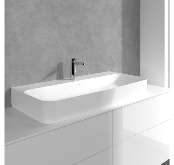 Villeroy & Boch Conum maišytuvas praustuvui su dugno vožtuvu, pasirenkama spalva