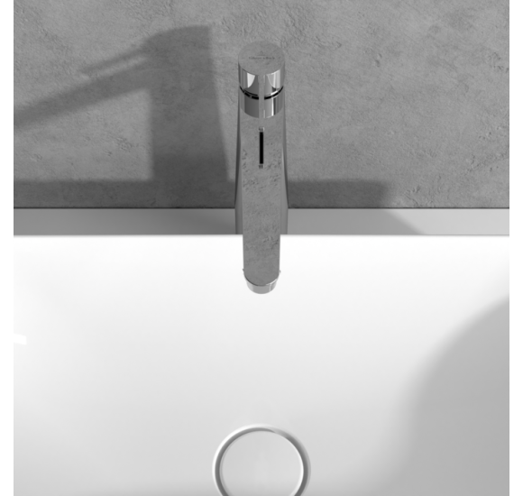 Villeroy & Boch Conum Tall maišytuvas praustuvui su dugno vožtuvu, pasirenkama spalva