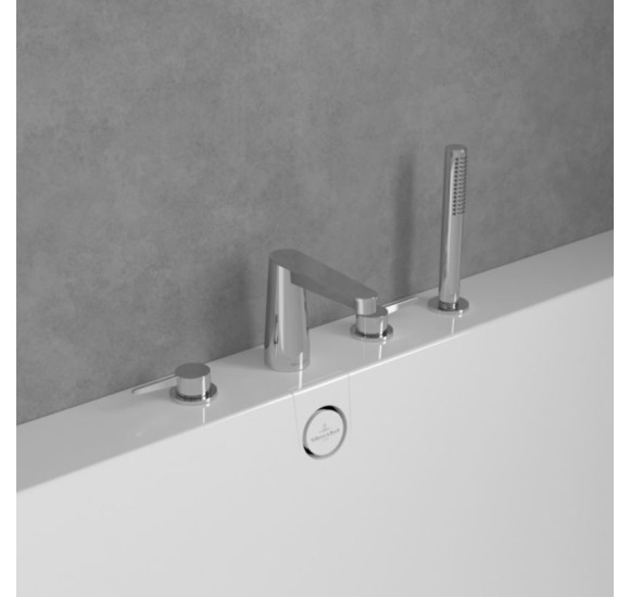 Villeroy & Boch Conum 4 dalių maišytuvas voniai, pasirenkama spalva