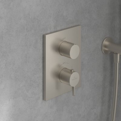 Villeroy & Boch Conum termostatinis 2 krypčių dušo/vonios maišytuvas, pasirenkama spalva