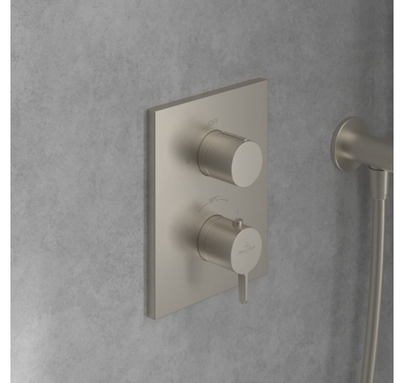 Villeroy & Boch Conum termostatinis 2 krypčių dušo/vonios maišytuvas, pasirenkama spalva