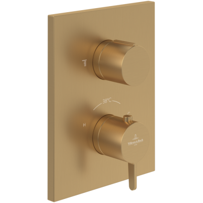 Villeroy & Boch Conum termostatinis 2 krypčių dušo/vonios maišytuvas, pasirenkama spalva