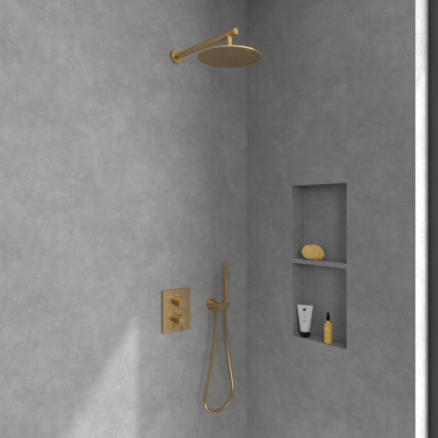 Villeroy & Boch Conum termostatinis 2 krypčių dušo/vonios maišytuvas, pasirenkama spalva