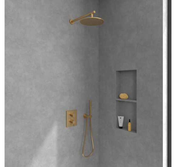 Villeroy & Boch Conum termostatinis 2 krypčių dušo/vonios maišytuvas, pasirenkama spalva