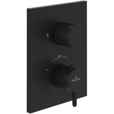 Villeroy & Boch Conum termostatinis 2 krypčių dušo/vonios maišytuvas, pasirenkama spalva