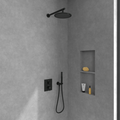 Villeroy & Boch Conum termostatinis 2 krypčių dušo/vonios maišytuvas, pasirenkama spalva