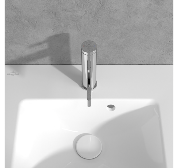 Villeroy & Boch Dawn maišytuvas praustuvui be dugno vožtuvo, pasirenkama spalva