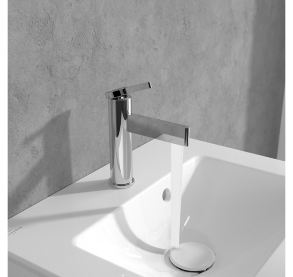 Villeroy & Boch Dawn maišytuvas praustuvui be dugno vožtuvo, pasirenkama spalva