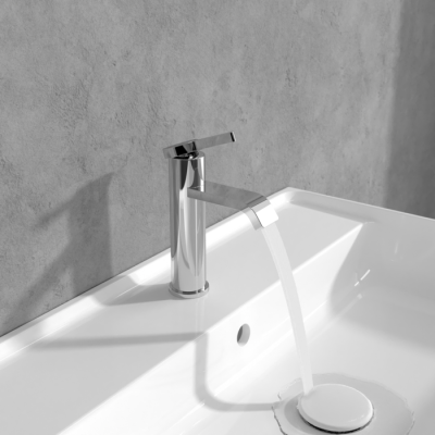 Villeroy & Boch Dawn maišytuvas praustuvui, su lenktu snapeliu, be dugno vožtuvo, pasirenkama spalva