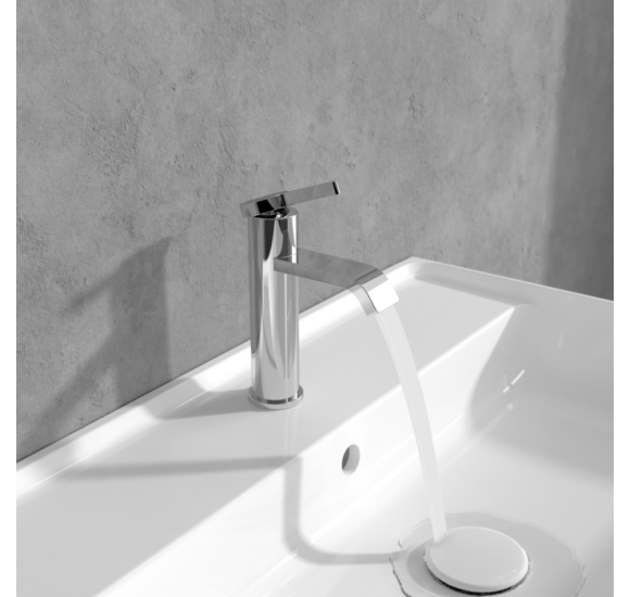 Villeroy & Boch Dawn maišytuvas praustuvui, su lenktu snapeliu, be dugno vožtuvo, pasirenkama spalva