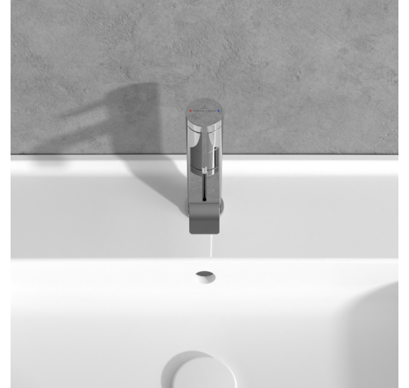 Villeroy & Boch Dawn maišytuvas praustuvui, su lenktu snapeliu, be dugno vožtuvo, pasirenkama spalva