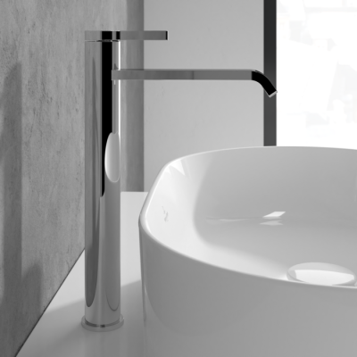 Villeroy & Boch Dawn Tall maišytuvas praustuvui, su lenktu snapeliu, be dugno vožtuvo, pasirenkama spalva