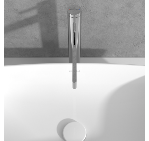 Villeroy & Boch Dawn Tall maišytuvas praustuvui be dugno vožtuvo, pasirenkama spalva