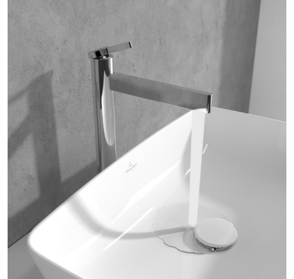 Villeroy & Boch Dawn Tall maišytuvas praustuvui be dugno vožtuvo, pasirenkama spalva