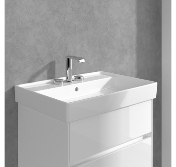 Villeroy & Boch Dawn 3 dalių maišytuvas praustuvui be dugno vožtuvo, pasirenkama spalva