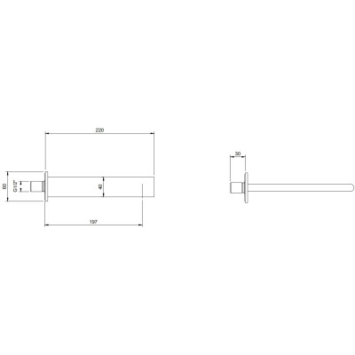 Villeroy & Boch Dawn vonios pripildymo snapas, pasirenkama spalva