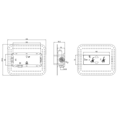 Villeroy & Boch universali potinkinė dėžutė maišytuvui