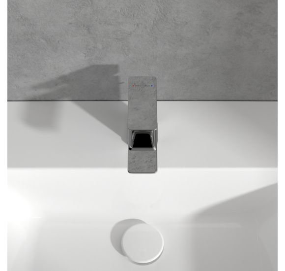 Villeroy & Boch Subway 3.0 maišytuvas praustuvui su dugno vožtuvu, pasirenkama spalva