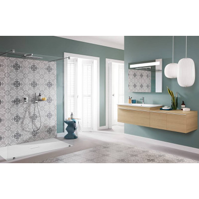 Villeroy & Boch Universal Showers kvadratinis dušo galvos laikiklis, pasirenkama spalva