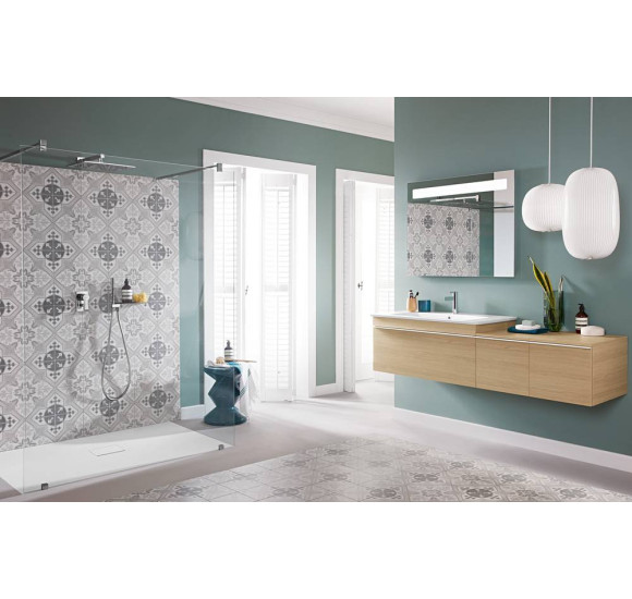 Villeroy & Boch Universal Showers kvadratinis dušo galvos laikiklis, pasirenkama spalva