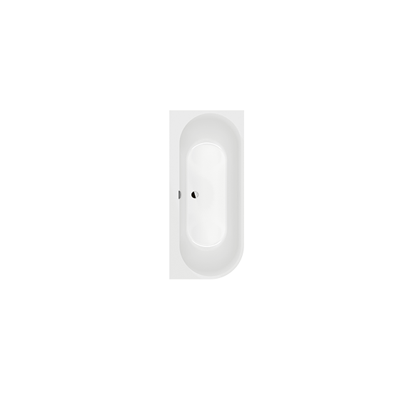 Villeroy & Boch vonia Oberon 2.1, 180x80 cm, dešininė, pasirenkama spalva