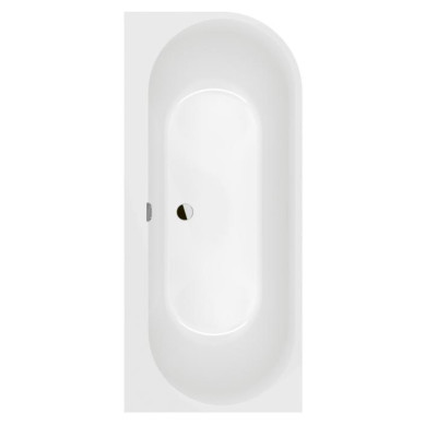 Villeroy&Boch Oberon 2.1 Quaryl kampinė vonia, 180x80 cm