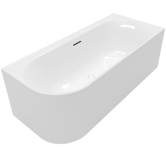 Villeroy & Boch vonia Loop & Friends 180x80 cm, dešininė, pasirenkama spalva