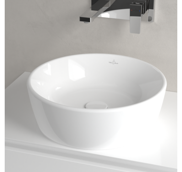 Villeroy & Boch Architectura ant stalviršio pastatomas praustuvas, 45 cm, su persipylimu