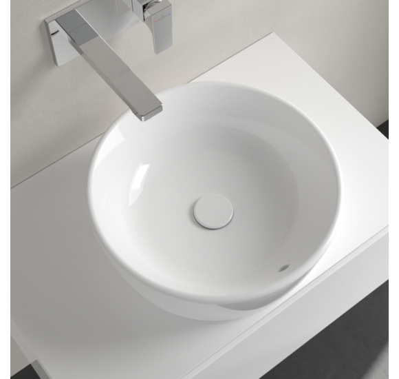 Villeroy & Boch Architectura ant stalviršio pastatomas praustuvas, 45 cm, su persipylimu