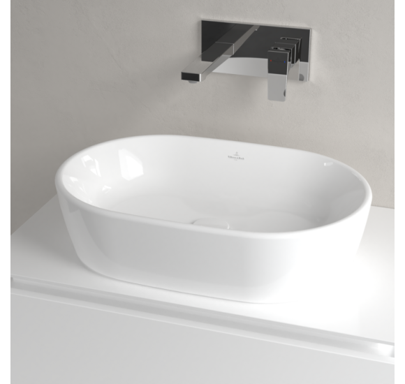 Villeroy & Boch Architectura ant stalviršio pastatomas praustuvas 60 cm, su persipylimu