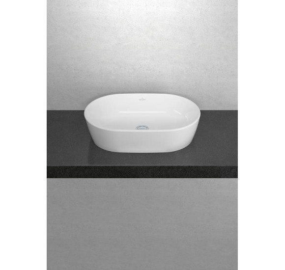 Villeroy & Boch Architectura ant stalviršio pastatomas praustuvas 60 cm, su persipylimu