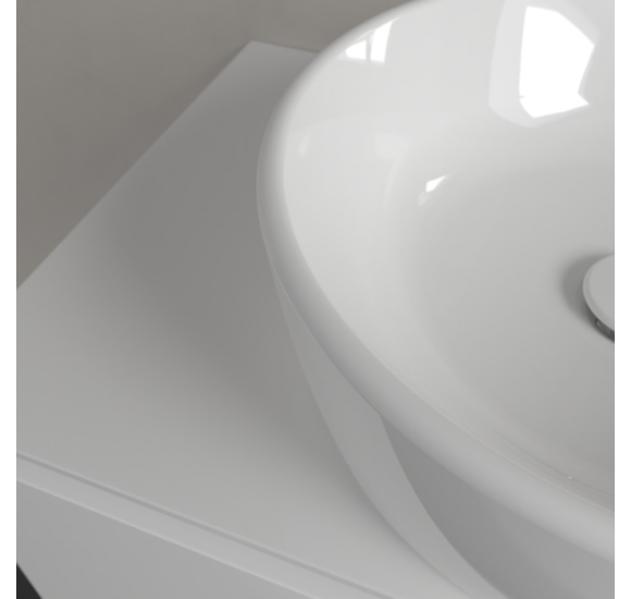 Villeroy & Boch Architectura ant stalviršio pastatomas praustuvas, 45 cm, be persipylimo