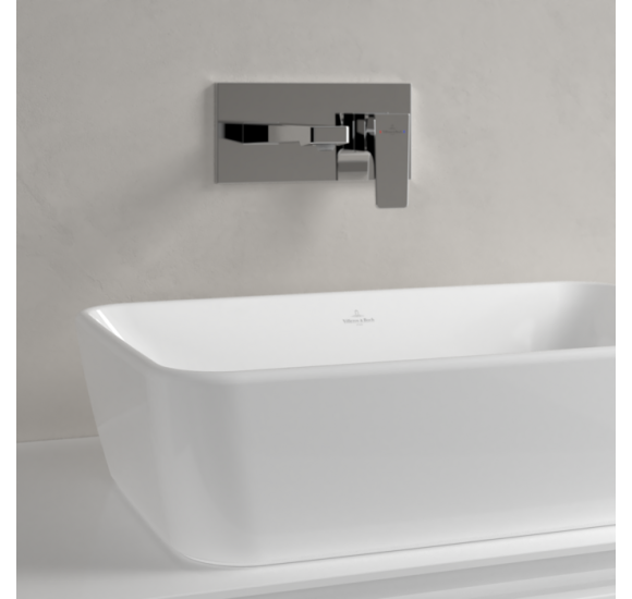 Villeroy & Boch Architectura ant stalviršio pastatomas stačiakampis praustuvas, 60 cm, su persipylimu