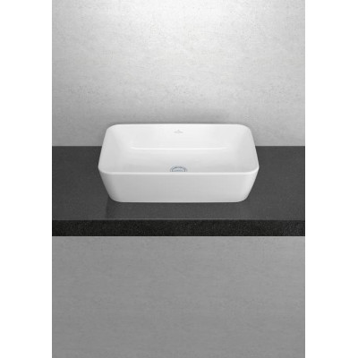 Villeroy & Boch Architectura ant stalviršio pastatomas stačiakampis praustuvas, 60 cm, su persipylimu